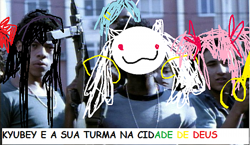 Kyubey And His Gang in City of God