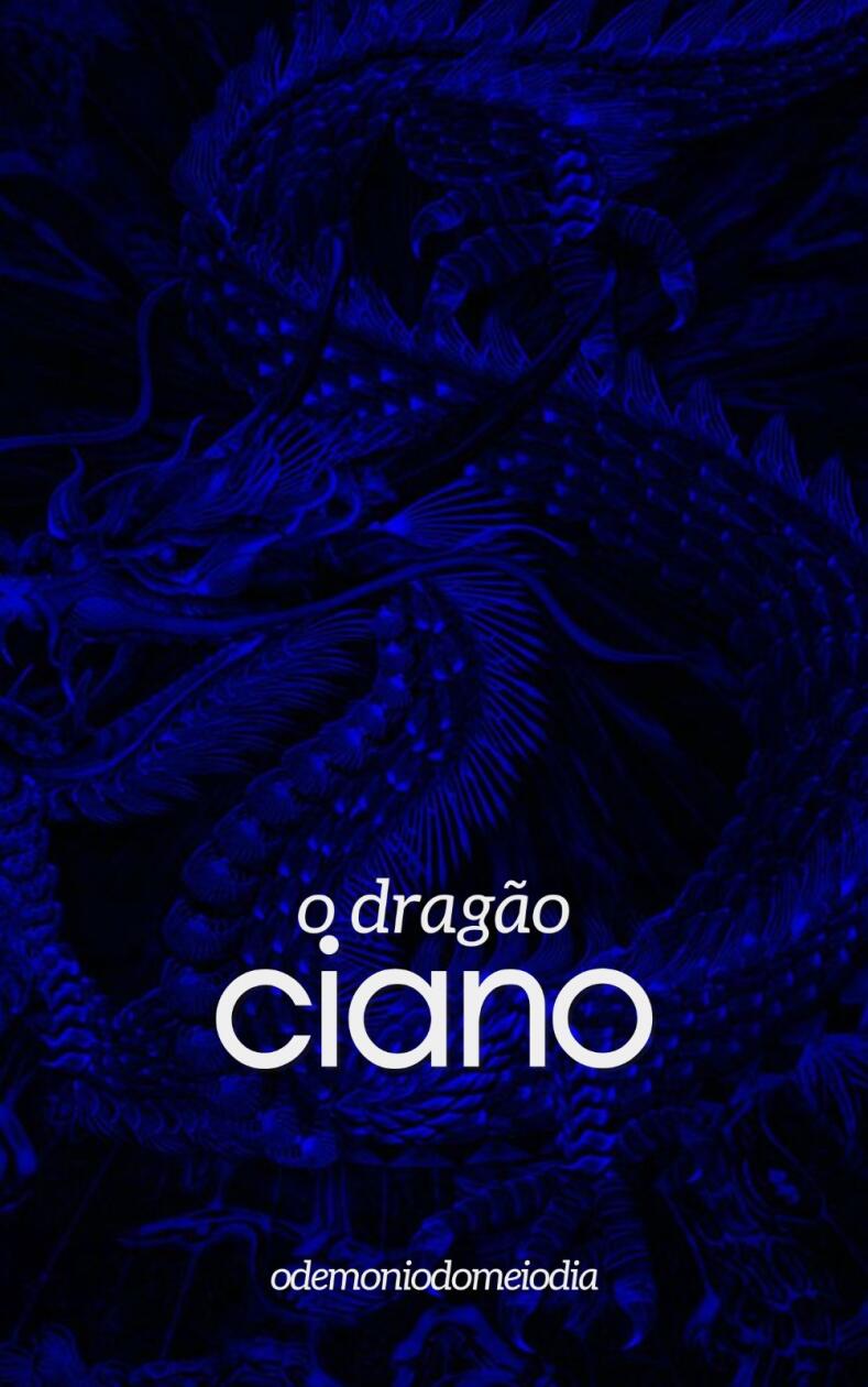 o dragão ciano