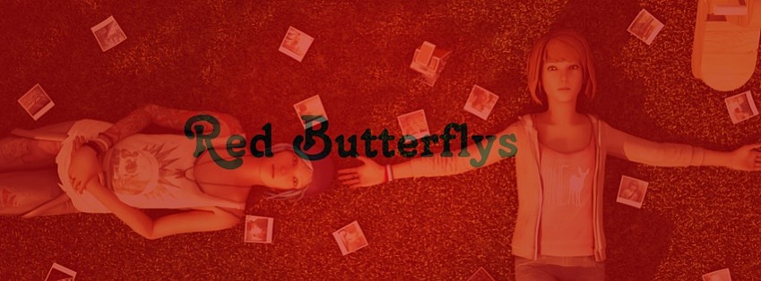 red butterfly