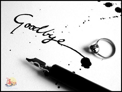 Goodbye, my Love !