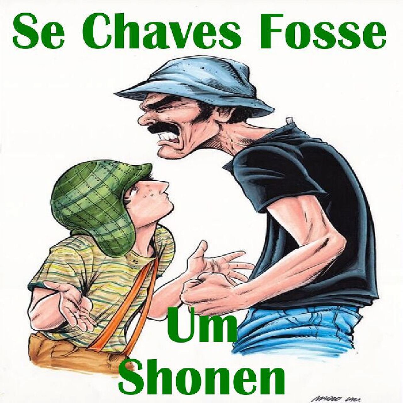 Se Chaves Fosse Um Shonen