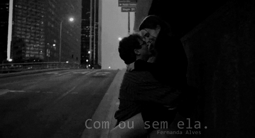 with or without her