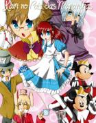 Kairi in Wonderland