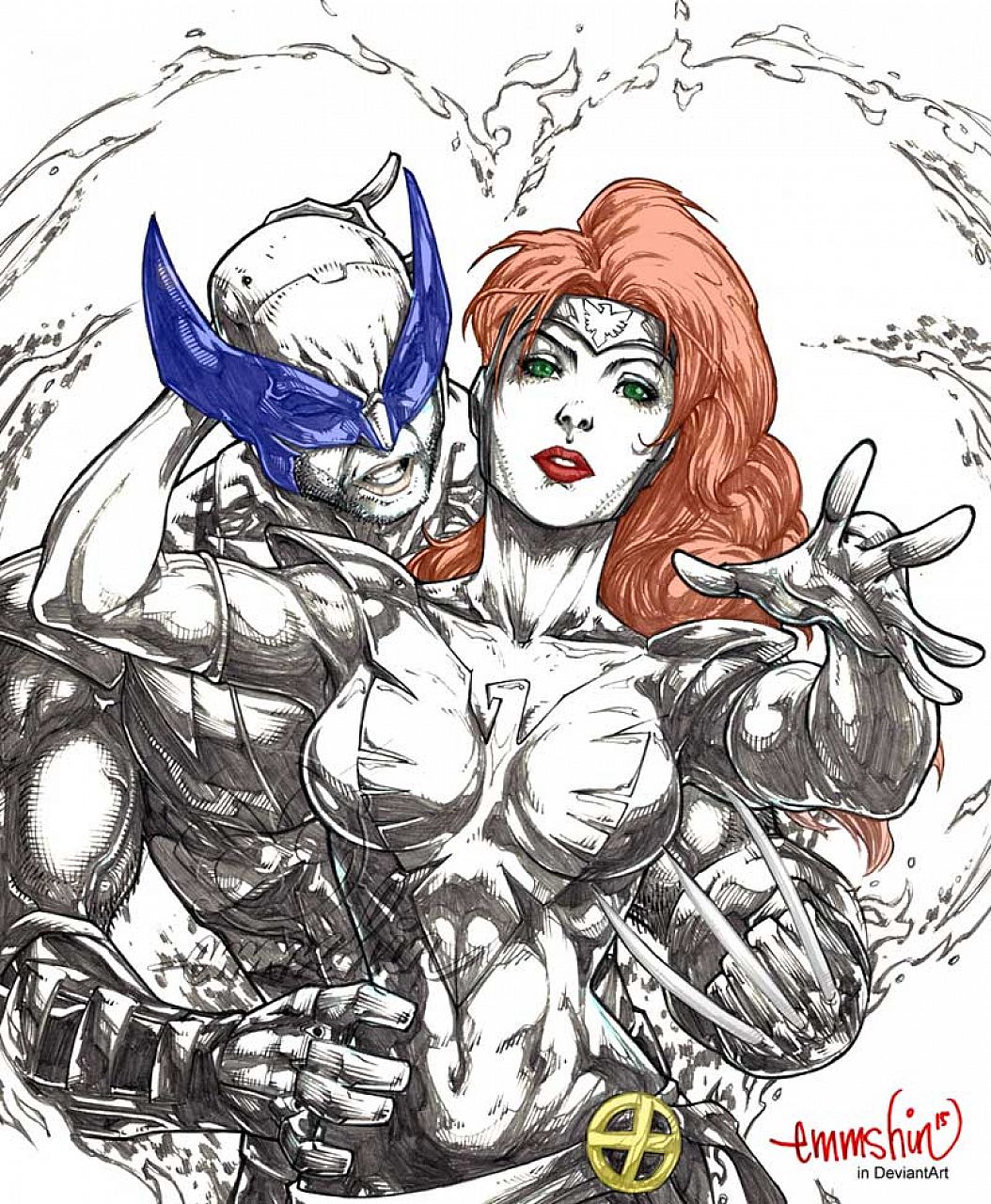 Free time Wolverine and Jean Gray
