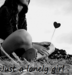 Just a lonely girl.