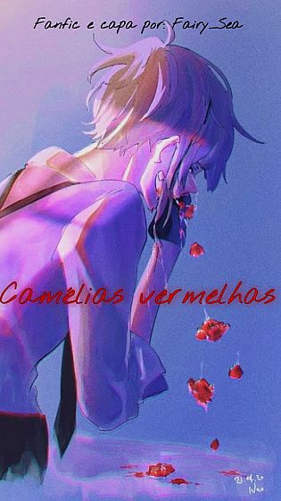 red camellias