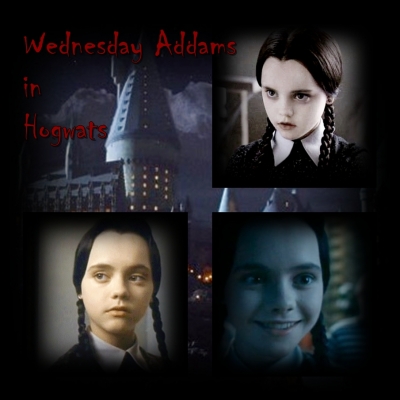 Wednesday Addams In Hogwarts