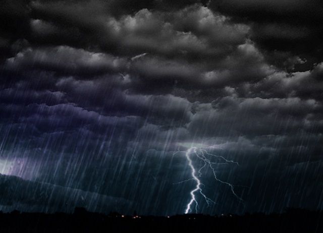 lightning and thunder