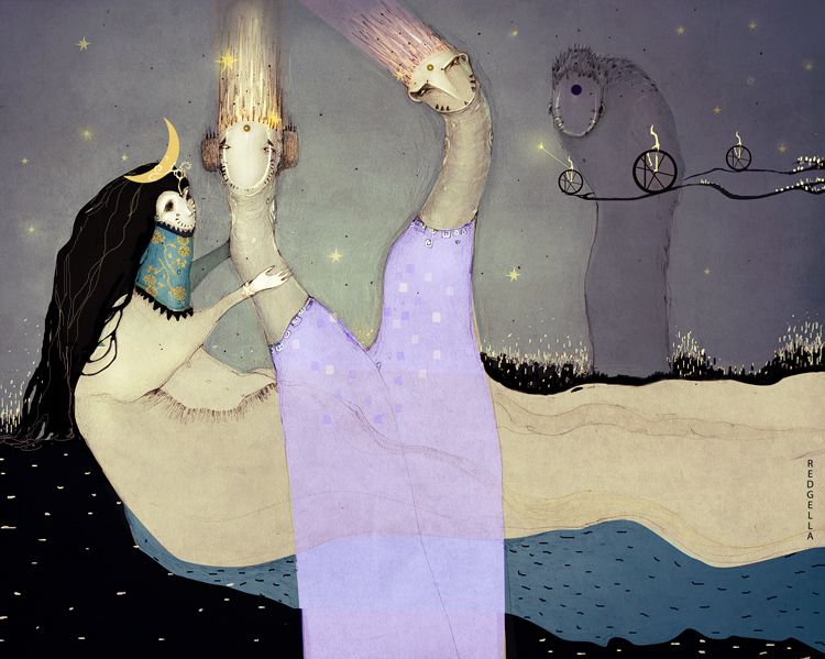 World Insomnia: three dreams and a traveler