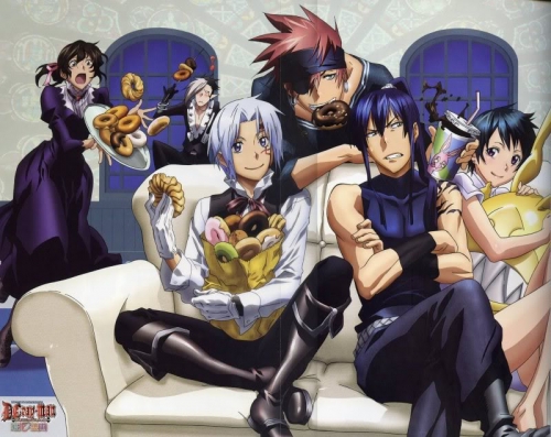 D.gray Man na Escola.