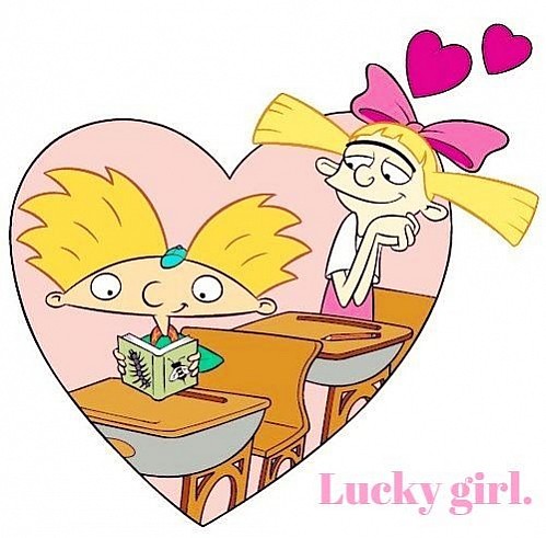 Lucky girl
