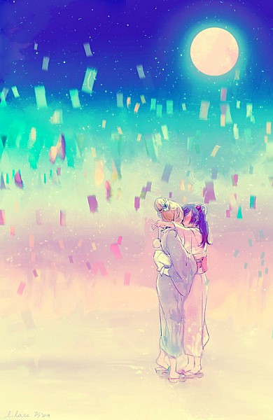 A night of fireworks with Ayase Eli.