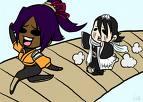 Byakuya and Yoruichi