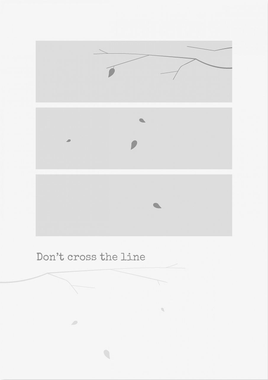 don't cross the line