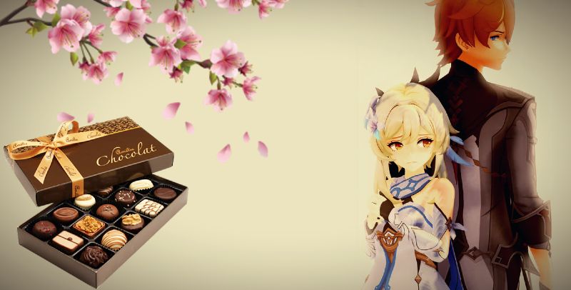 made of chocolate