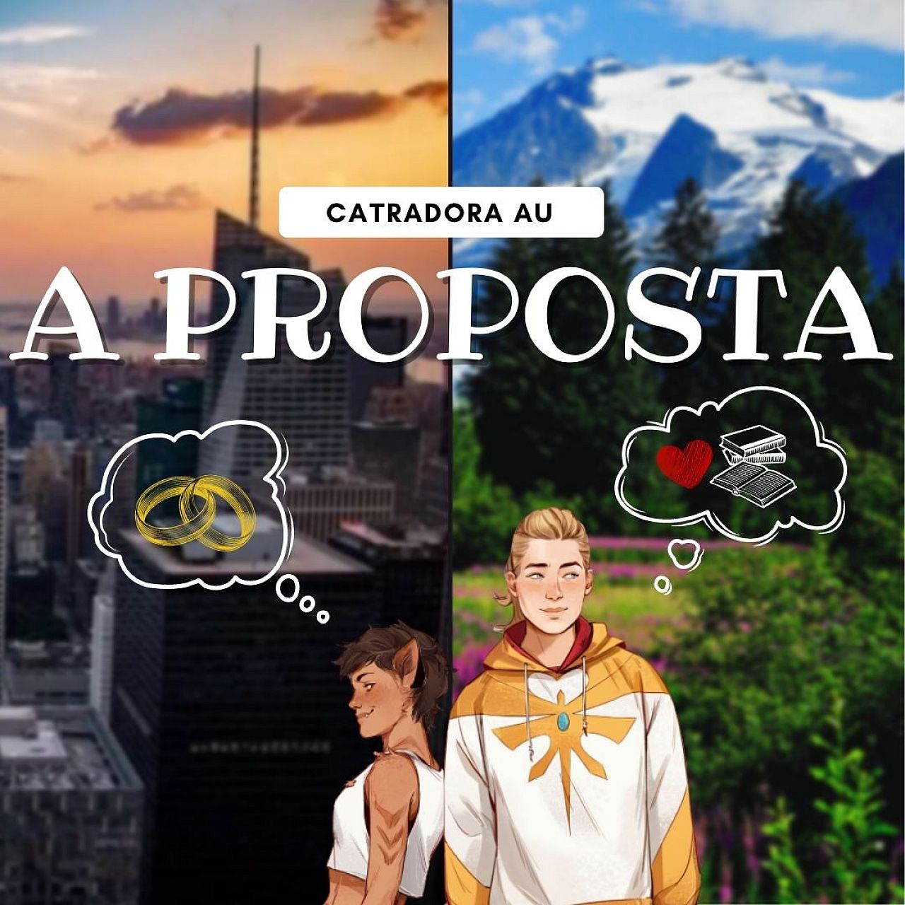 The proposal. Catradora AU